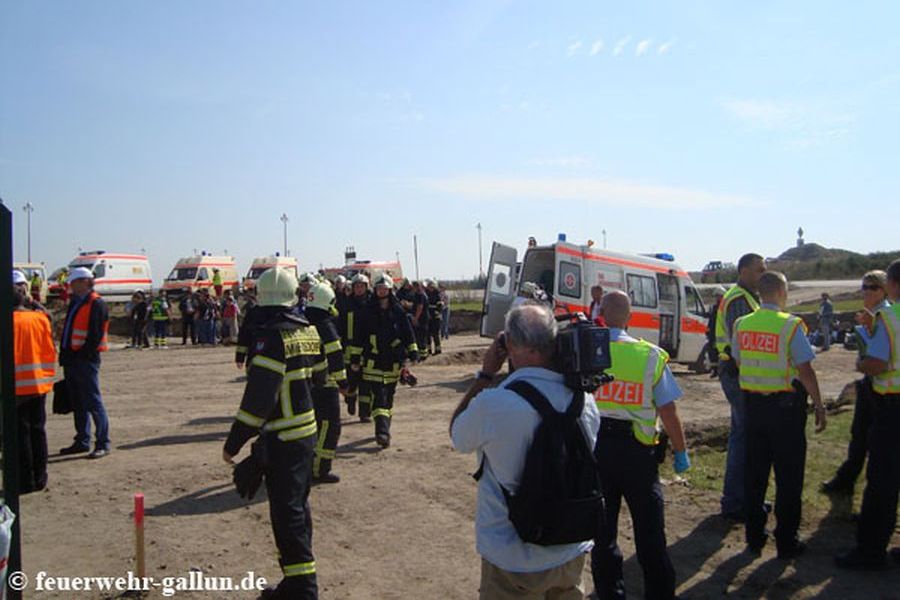 Einsatzübung im Bahntunnel am 03.09.2011